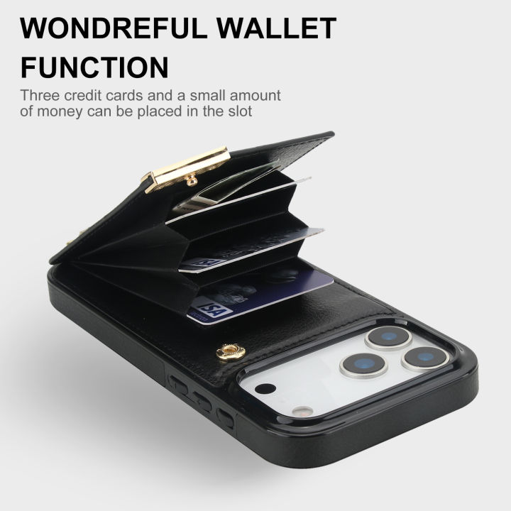 HOCE%20Fashion%20Leather%20Wallet%20Phone%20Case%20For%20iPhone%2017%2016%2015%2014%2013%2012%2011%20Pro%20Max%20Plus%20Air%20XR%20XS%20X%207%208%2014%2015%2016%20Plus%20Cases%20Organ%20Card%20Holder%20Anti-drop%20Shockproof%20Cover%20-%20Image%204