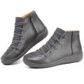 Women Fashion Ankle Boots Women Flat British Wind Retro Boots Women Autumn and Winter Martin Boots Ladies Waterproof Warm Boots. 