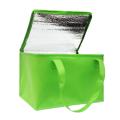 Foldable Large Cooler Bag Portable Food Cake Insulated Bag Aluminum F Thermal Box Waterproof Ice Pack Lunch Box Delivery Bag Green. 