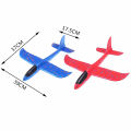 37cm foam plane airplane toys hand throw epp launch glider flexible plane toy. 