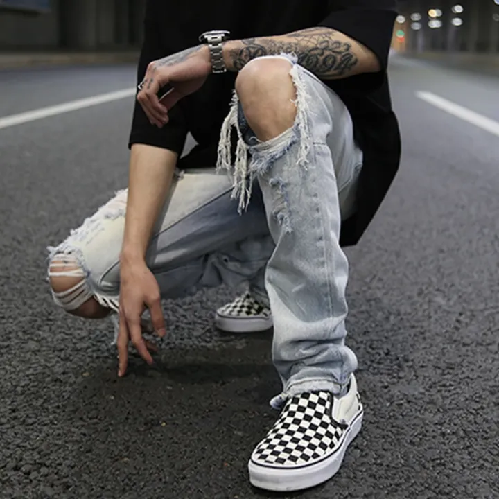 Bottom%20Zipper%20Knee%20Holes%20Denim%20Jeans%20Destroyed%20Ripped%20Slim%20Mens%20Biker%20Jeans%20New%20Men%20Fashion%20Streetwear%20Hip%20Hop%20Pants%20Joggers%20-%20Image%205