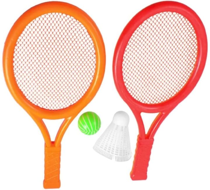 Plastic%20Badminton%20Racket/Tennis%20Toy%20For%20Kids-1%20Set%20-%20Image%204