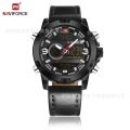 NAVIFORCE Leading 9097 Hot selling Men's Watch Sports Waterproof Dual Display Multifunctional Quartz Watch Men's Watch. 