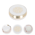 Powder Puff Box Empty Refillable Diy Make-Up Loose Powder Case Container Soft Sponge Puff Mirror Air Cushion Container Diy Bb/Cc. 
