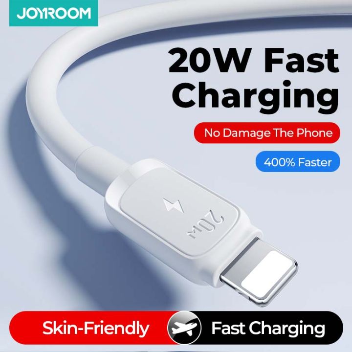 Joyroom USB Cable For iPhone 15 14 13 12 Pro Max Xs X 8 Plus Cable PD Fast Charging Cable for iPhone Charger Cable USB Data Line