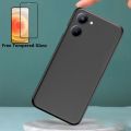 New Phone Case For VIVO Y36 Cover + Tempered Glass Screen Protector Film Transparent Clear Silicone For VIVO Y36 Case.