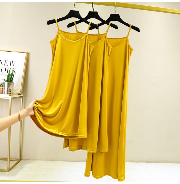 2022%20Spring%20Summer%20Women's%20Inner%20Modal%20Camisole%20Bottom%20Dress%20Slim%20Petticoat%20Wild%20Bottoming%20Female%20Thin%20-%20Image%208