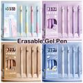 【Exclusive】 Creative Aesthetic Thermal Eraser Pen Cartoon Black Blue Ink Erasable Gel Pen Cute 0.5mm Neutral Pen Writing.
