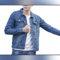 Light Blue Denim Jacket For Men. 