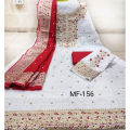 Unstitched Cotton Afsan Print Three Piece For Women -  Dress For Girls - 3 Pice Dress. 