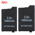 3.6V 3600mAh Rechargeable Li-ion Battery Pack for Sony PSP2000 PSP3000 PSP 2000 3000 Console Gamepad Replacement Batteries.
