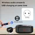 Protable DVD Player FM Alarm Clock Bluetooth Speaker Music Player Home CD Player EU Plug. 