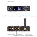 High-end Bluetooth Audio Decoder ESS9038Q2M DAC QCC5125 Bluetooth Audio Receiver Digital Optical Coaxial Input IR Remote Control. 