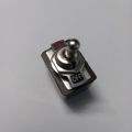 SELF-LOCK 45mm Metal Toggle Switch 6 Pin AC 250V 3A 2 Positions SPST ON-OFF Miniature Toggle Latching Switch Self Locking Switch With 14mm Handle For Car Bus Truck CNG. 