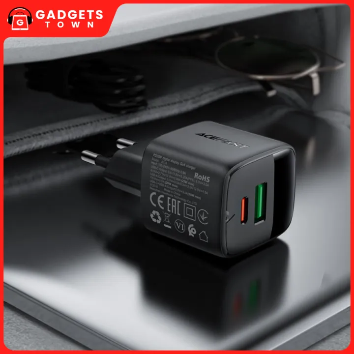 ACEFAST%20%7C%20A114%20%7C%2025W%20GaN%20Fast%20Wall%20Charger%20%7C%20Dual%20Port%20USB-C%20(PD/PPS%2025W)%20+%20USB-A%20(20W)%20%7C%20LED%20Digital%20Display%20%7C%20100%E2%80%93240V%20EU%20Plug%20%7C%20Multi-Protocol%20PD3.0/QC4+%20%7C%20Flame-Retardant%20PC%20%7C%20Fast%20Charger%20for%20Android%20&%20iPhone%2015%20-%20Image%203