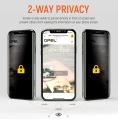 iPhone X / XS privacy  Hardness Tempered Glass Screen Protectors. 