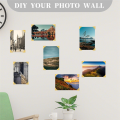 NCANRUI 240 Pieces Photo Corners for Scrapbooking, Gold Photo Corner Stickers, Self-Adhesive Photo Mounting Corners,Silver.