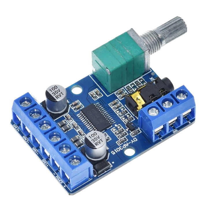 30W * 2 High Power Stereo Digital Amplifier Board with Adjustable Volume Potentiometer Hudduo