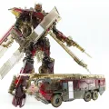 BAIWEI Transformer TW-1024A Sentinel Prime Clear Transparent Version Action Figure Robot Toy. 