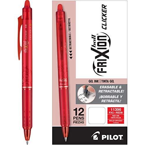 Pilott%20FriXion%20Ball%20Clicker%20Erasable%20Gel%20Ink%20Rollerball%20Pen%200.5mm%20/%200.7mm%20Black,%20Blue,%20Red,%20Green%20-%20Image%203