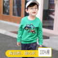 Children's boys' sweatshirt 2024 autumn new foreign style tide Korean version of spring and autumn boys and children's autumn clothes. 