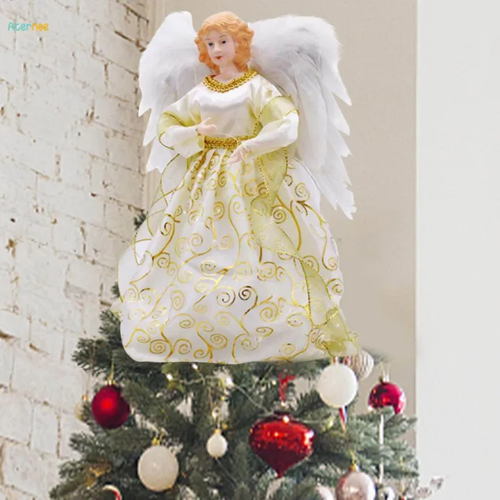 Treetop%2012"%20Angel%20Figurine%20Christmas%20Ornament%20Lighted%20Christmas%20for%20Cafe%20-%20Image%203