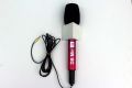 Db Journalist/Reporters Microphone Wooden body for Mobile Phone With black Filtering Foam 3.5Mm 4 Pole jack. 
