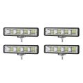 TWEXQNY 2X Waterproof LED Boat Lights,2 Lights 72W Waterproof Tested Deck/Dock Marine Lights 2200LMS 120°Flood Light,Ship Lights. 