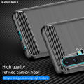 One Plus Nord CE 5G High Quality Carbon Fiber Camera Protection  Soft Mobile Back Cover Black Color For One Plus Nord CE 5G. 
