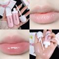 Gege Bear Moisturizing Jelly Lip Oil / Waterproof and Long-lasting Lipstick / Mirror Water Light Lip Balm / Transparent Fade Lip Wrinkles Lip Gloss / Lip Care Products for Women. 