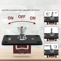 Momentary 30A Toggle Switch Waterproof 12V (ON)/Off/(ON) 3 Pin SPDT with UP/Down Mounting Plate for RV Motor Control.