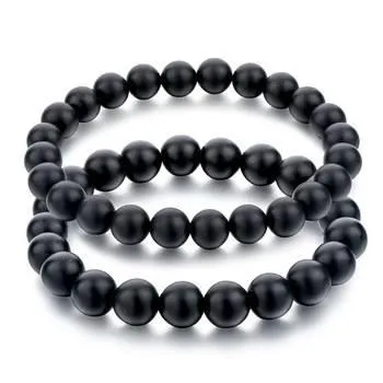Lava%20Rock%20Stone%20Dumbbell%20Mens%20Bracelet%20-%20Image%205