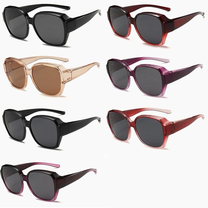 KLASSNUM%20Polarized%20Sunglasses%20for%20Women%20Men%20Fit%20Over%20Myopia%20Prescription%20Glasses%20Driving%20Goggles%20Fishing%20Sun%20Glasses%20Frame%20UV400%20-%20Image%205
