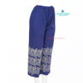 Fashion Trend Soft China Linen Fabrics Print Plazzo For Woman.