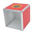 Lucky Raffle Case Single Sided Transparent Comment Box Lottery Box for Wedding.