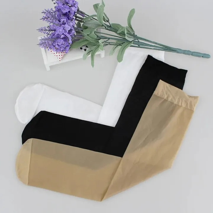 10%20pairs/pack%20Hot%20Basal%20Silk%20Knee%20High%20Socks%2020D/40D/70D%20Elastic%20Ultra-thin%20Transparent%20Nylon%20Half%20Stocking%20-%20Image%206