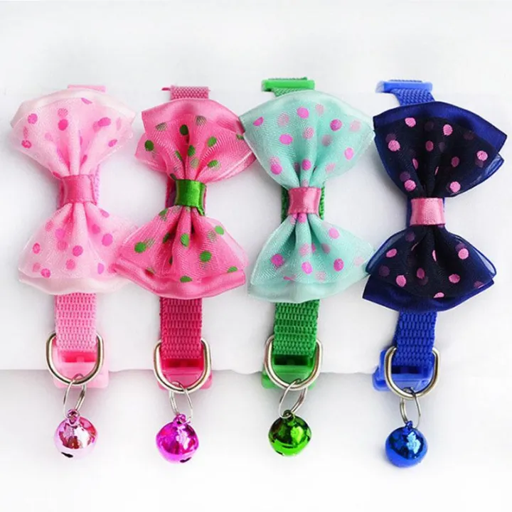 Pet%20Dog%20Cat%20Collar%20Adjustable%20Dot%20Prints%20Doggy%20Bow%20Tie%20With%20Bell%20Fashion%20Pets%20Necktie%20Collars%20Bells%20and%20Charms%20pet%20supplies%20-%20Image%203