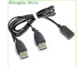 USB Power Adapter Y Cable. 