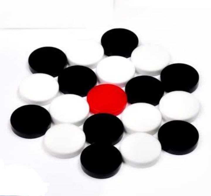 Carrom%20Coin%20with%20Striker%20(9%20White%20&%209%20Black%20&%201%20Striker)%20Multicolor%20-%20Image%209