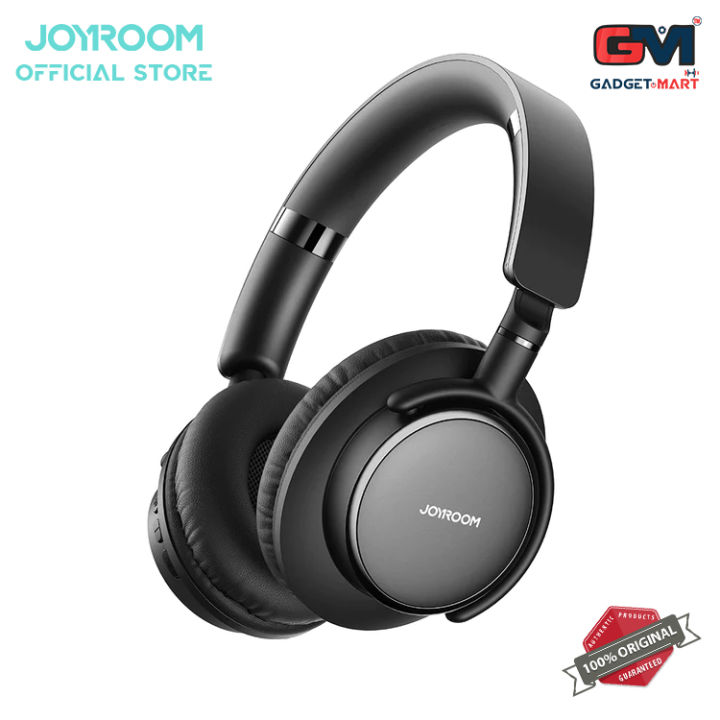 Joyroom JR-OH1 Long Battery Life Bluetooth Headset with Noise Cancelling Microphone - Black