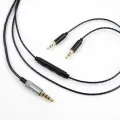 Headphone extension cord-2 x Headphone cable For Sol Republic Master Tracks HD V8 V10 V12 X3-Black. 