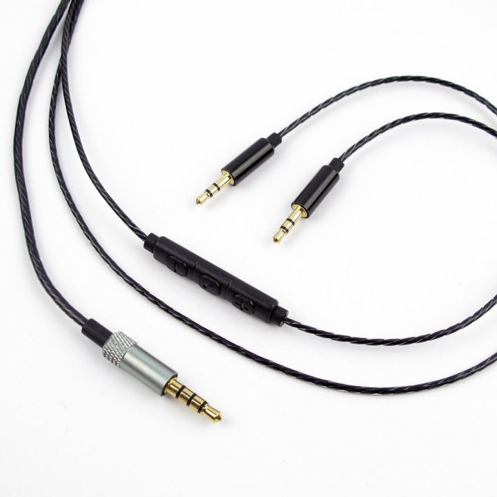 Headphone%20extension%20cord-2%20x%20Headphone%20cable%20For%20Sol%20Republic%20Master%20Tracks%20HD%20V8%20V10%20V12%20X3-Black%20-%20Image%209