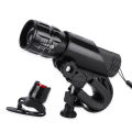 Telescopic Focusing Super Bright Bicycle Headlight / Power torch +  Taillight   Night Ride Bicycle Fixture. 