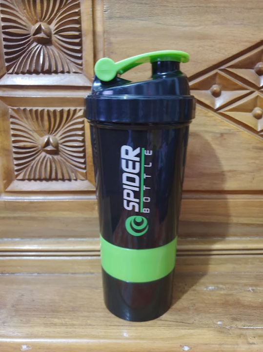 NEW%20SPORTS/Spider%20Water%20Bottle%20Shaker%20Cups%20Sports%20Cup%20Portable%20500ml%20Removable%20Three%20Protein%20Powder%20-%20Image%207