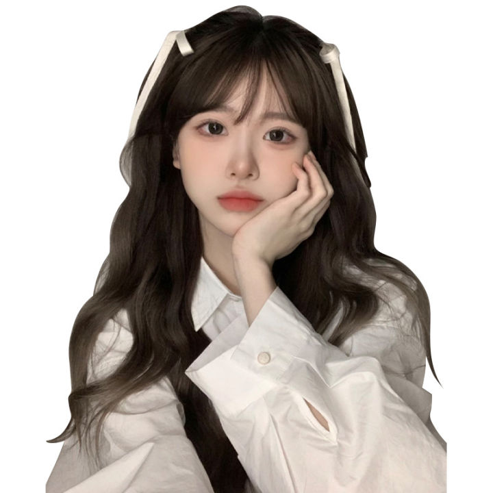 Cross%20Border%20Wig%20Female%20Long%20Hair%20Natural%20Long%20Curly%20Hair%20Lolita%20Round%20Face%20Full%20Head%20Cover%20Wig%20Korean%20Style%20Egg%20Cone%20Big%20Waves%20-%20Image%205