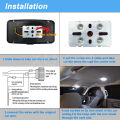 SL Car Interior Dome Light Indoor Roof Ceiling Lamp 36led Universal Trunk Reading Light Replacement Parts. 