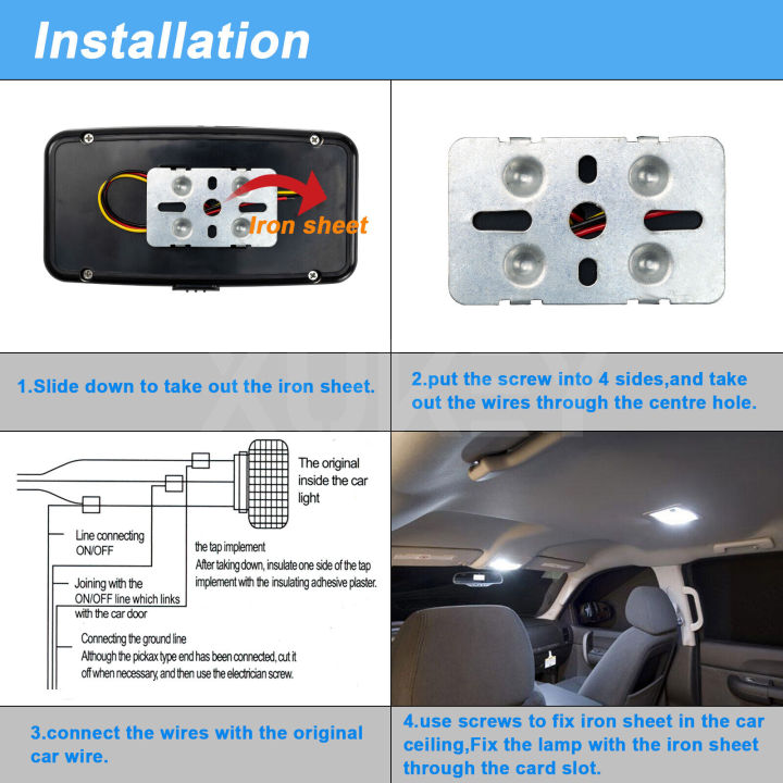 SL%20Car%20Interior%20Dome%20Light%20Indoor%20Roof%20Ceiling%20Lamp%2036led%20Universal%20Trunk%20Reading%20Light%20Replacement%20Parts%20-%20Image%207