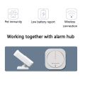 433MHz Wireless Pet-immunity PIR Motion Sensor Detector 15kg Pet Immune EV1527 Code Smart Home Security Host Alarm Accessories. 