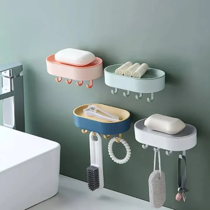 Punching-free%20Bathroom%20Soap%20Box%20Drain%20Hanging%20Soap%20Box%20Soap%20Storage%20Rack%20With%20Hook%20-%20Image%205