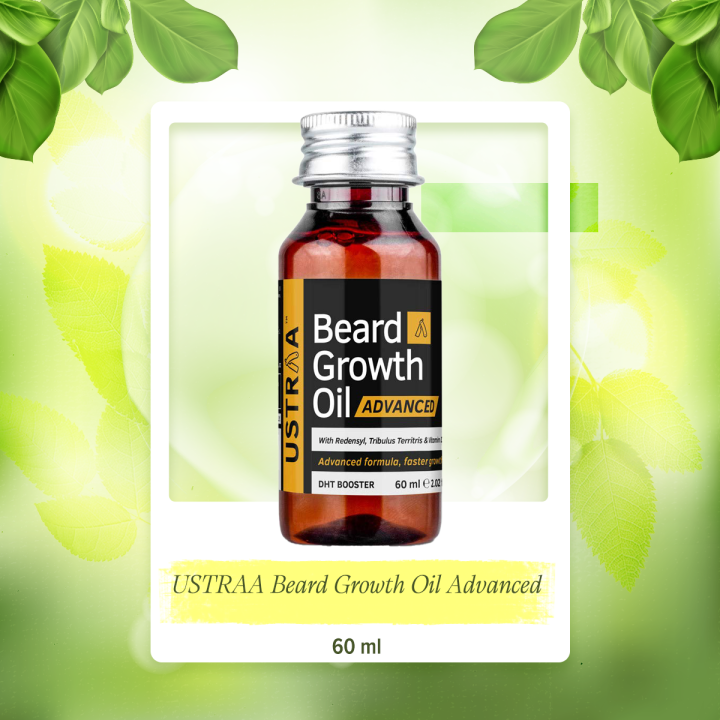 USTRAA Beard Growth Oil Advanced - 60ml